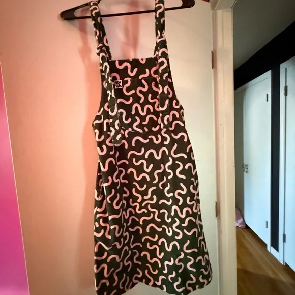 Lucy & Yak Green and Pink Patterned Corduroy - Picture 4 of 5